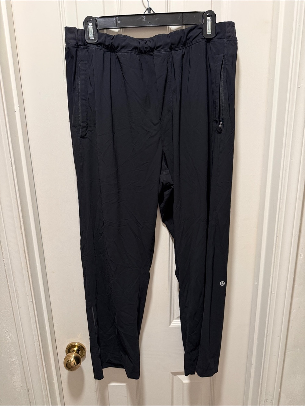 Men's Black Athletic  Pants